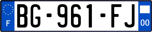 BG-961-FJ