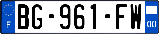 BG-961-FW