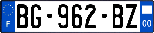 BG-962-BZ
