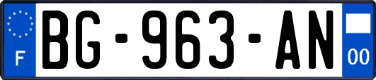 BG-963-AN