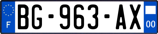 BG-963-AX