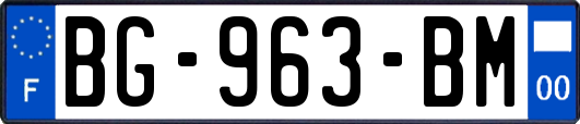 BG-963-BM