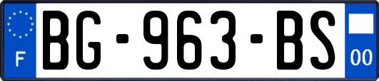 BG-963-BS