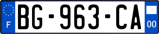 BG-963-CA