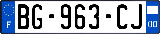 BG-963-CJ