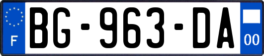 BG-963-DA