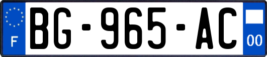 BG-965-AC