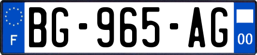 BG-965-AG