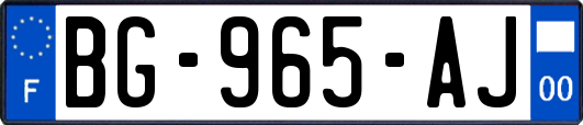 BG-965-AJ