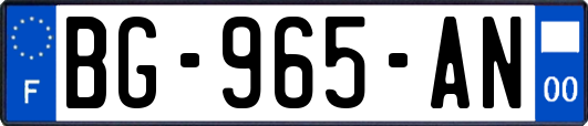 BG-965-AN