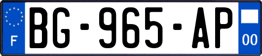 BG-965-AP