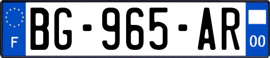 BG-965-AR