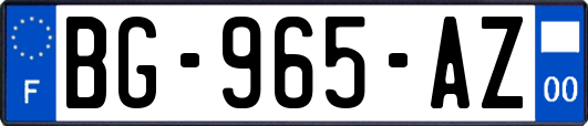BG-965-AZ