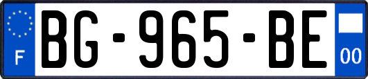 BG-965-BE