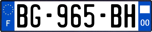 BG-965-BH
