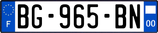 BG-965-BN