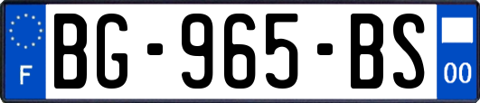 BG-965-BS