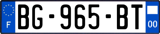 BG-965-BT