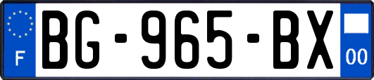 BG-965-BX