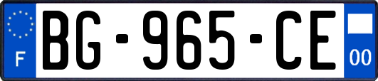 BG-965-CE