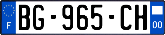 BG-965-CH