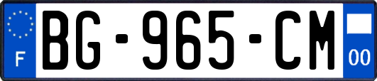 BG-965-CM