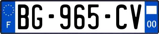 BG-965-CV