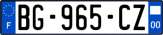BG-965-CZ