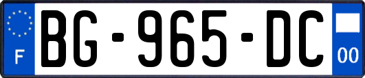 BG-965-DC