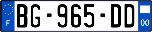 BG-965-DD
