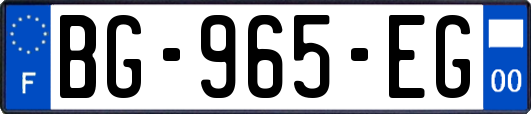 BG-965-EG