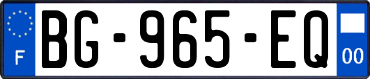 BG-965-EQ