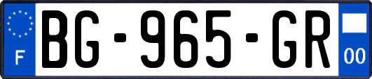 BG-965-GR