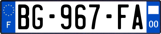 BG-967-FA