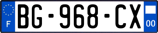 BG-968-CX