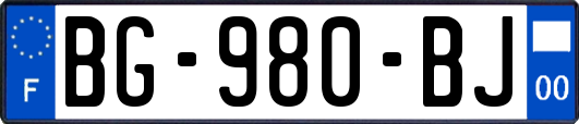 BG-980-BJ