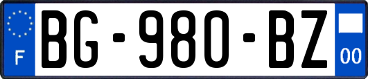 BG-980-BZ