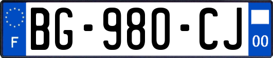 BG-980-CJ