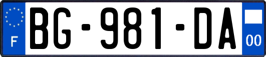 BG-981-DA