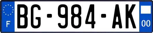 BG-984-AK