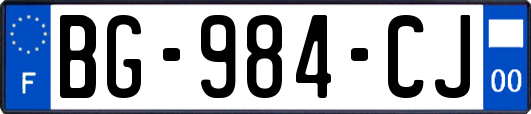 BG-984-CJ