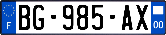 BG-985-AX