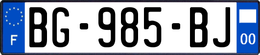 BG-985-BJ