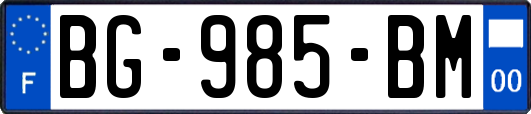 BG-985-BM