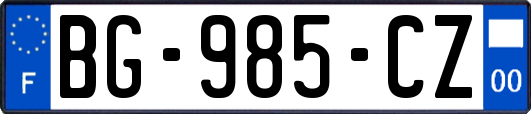 BG-985-CZ