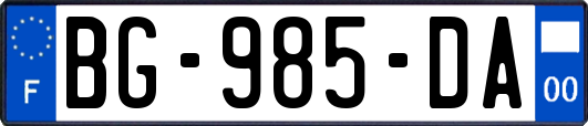 BG-985-DA