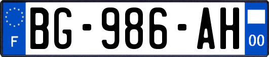 BG-986-AH
