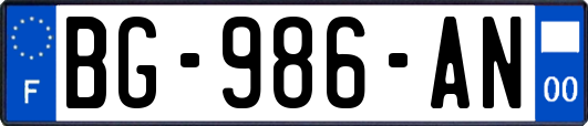 BG-986-AN