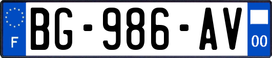 BG-986-AV