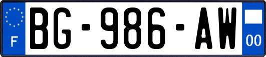 BG-986-AW
